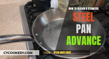 Stainless Steel Pan Seasoning: A Beginner's Guide