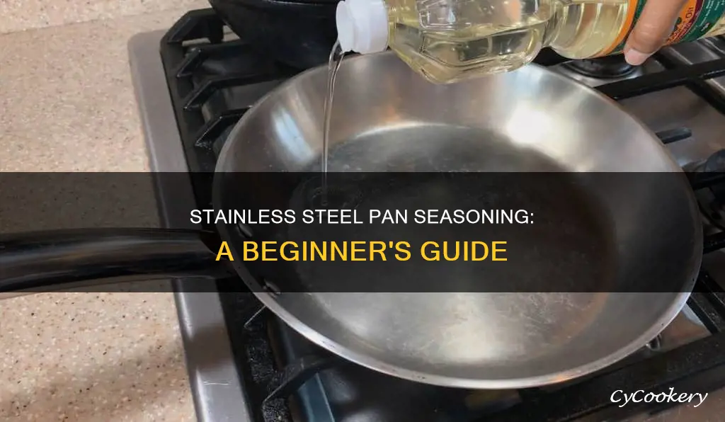 how to season a stainless steel pan advance