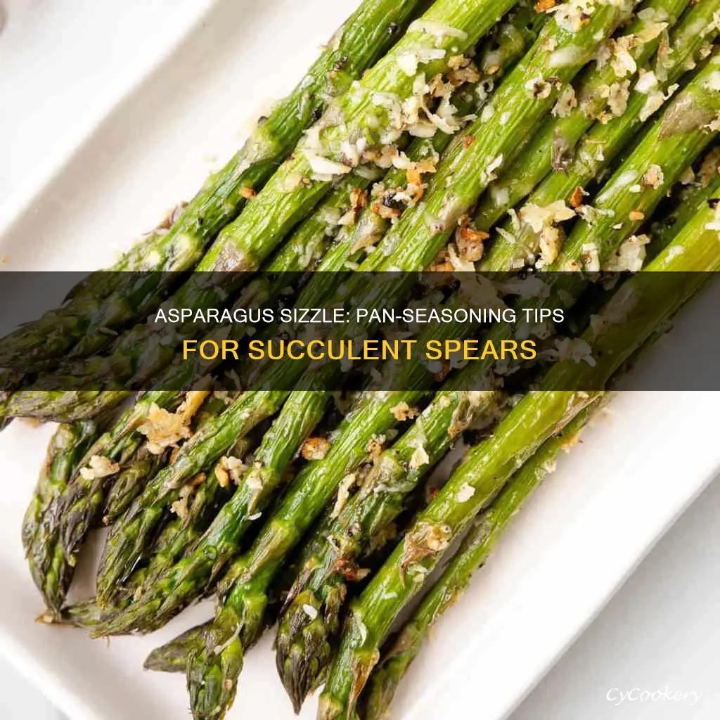 how to season asparagus in a pan