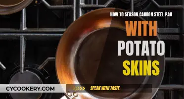 Potato Skin Magic for Carbon Steel Pan Seasoning