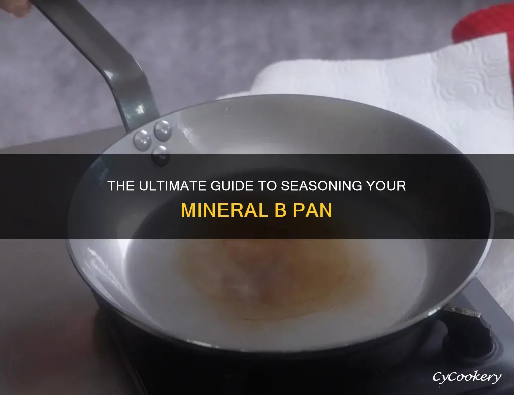 how to season mineral b pan