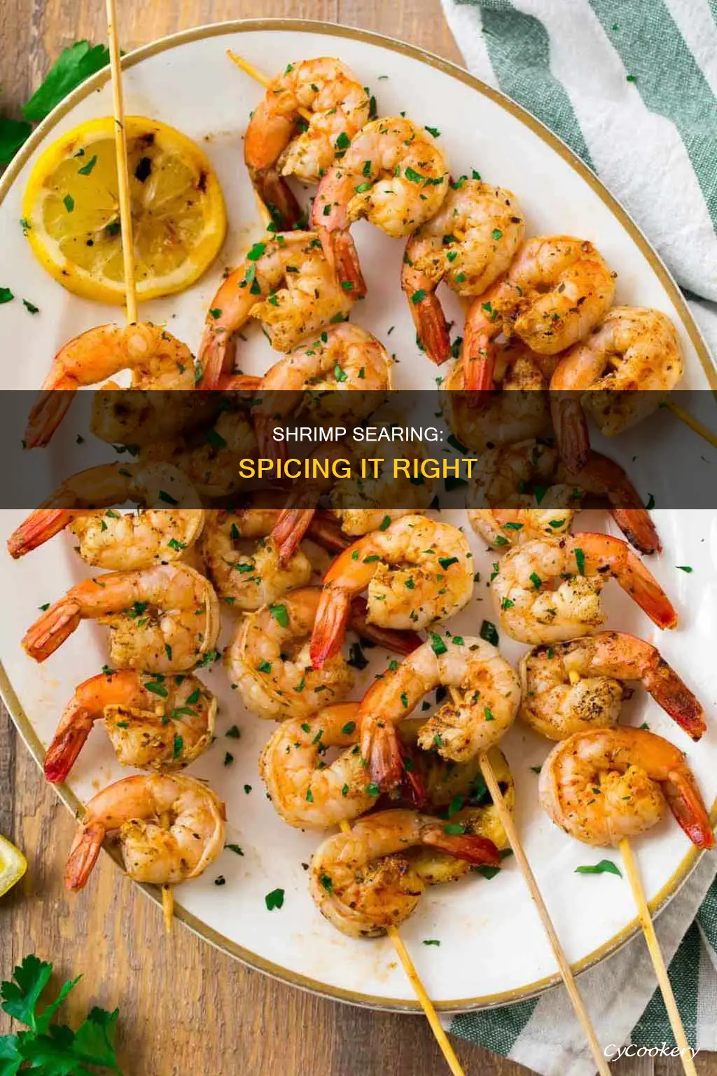 how to season pan seared shrimp