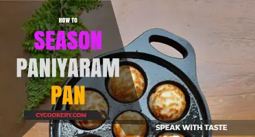 The Perfect Paniyaram Pan: Seasoning Secrets
