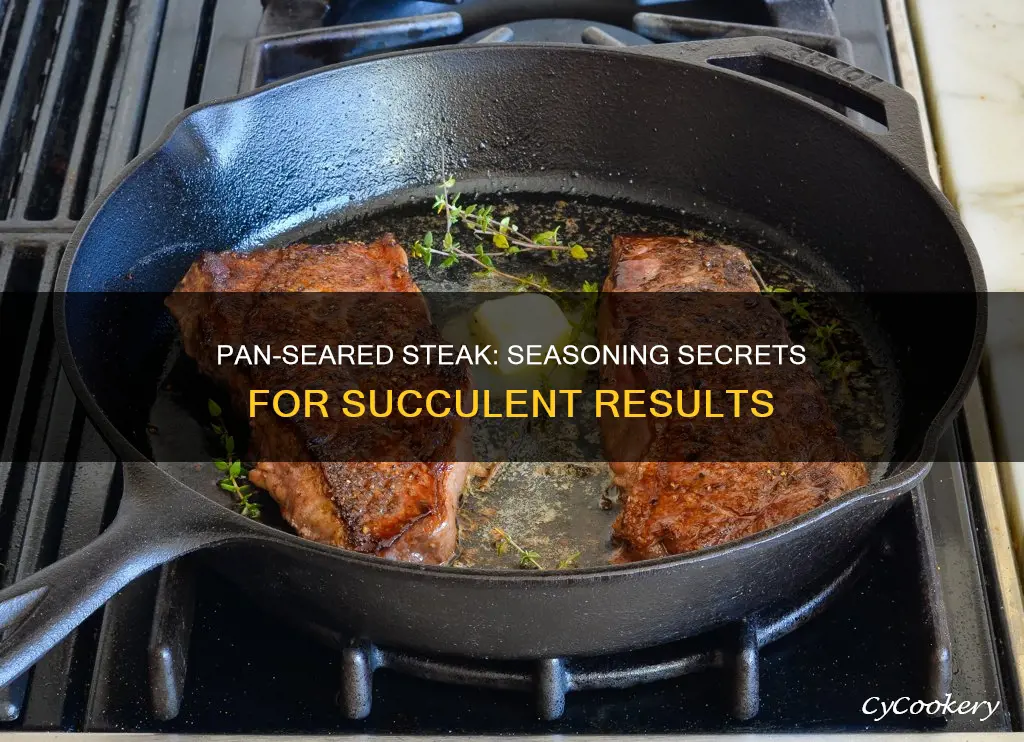 how to season steak for pan
