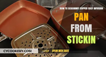 Copper Chef Infusion Pan: Seasoning to Prevent Sticking