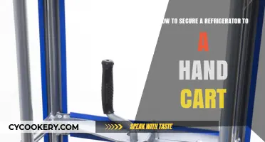Safely Transport Your Fridge: Securing It to a Hand Cart