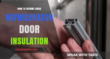 Fixing Loose Fridge Door Insulation: A Step-by-Step Guide to Energy Efficiency