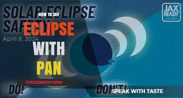 Safe Eclipse Viewing: Use a Pan!