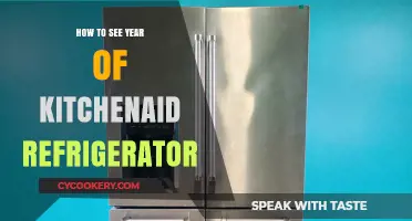 Finding Your KitchenAid Fridge's Manufacture Year: A Simple Guide