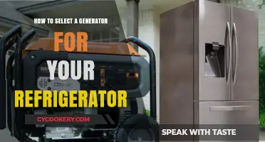 Choosing the Perfect Generator for Your Refrigerator: A Comprehensive Guide