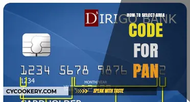 Selecting the Right Area Code for Your PAN Card