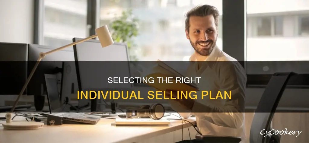 how to select individual selling pan