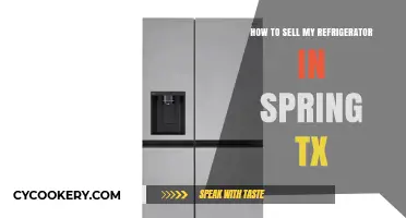 Spring TX Refrigerator Sale: Tips for a Quick and Profitable Transaction