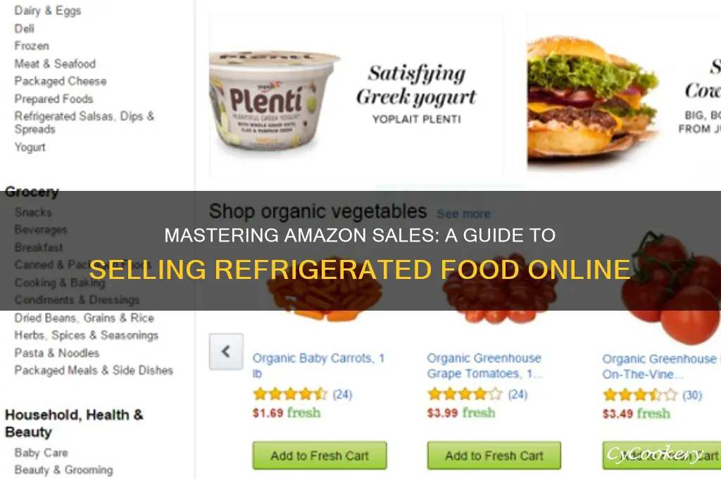 how to sell refrigerated food on amazon
