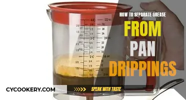 Separate Grease: Pan Drippings 101