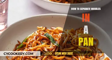 Untangle Noodles: Quick and Easy Pan Methods