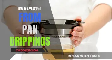 Separating Oil from Pan Drippings: Easy, Effective Ways