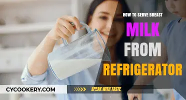 Safely Serving Refrigerated Breast Milk: A Step-by-Step Guide for Parents