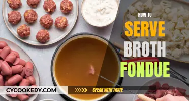 Serving Broth Fondue: A Simple Guide to Deliciousness