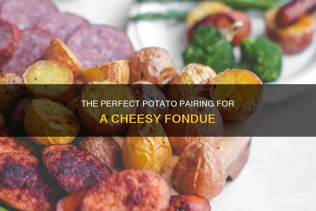 how to serve potatoe for fondue