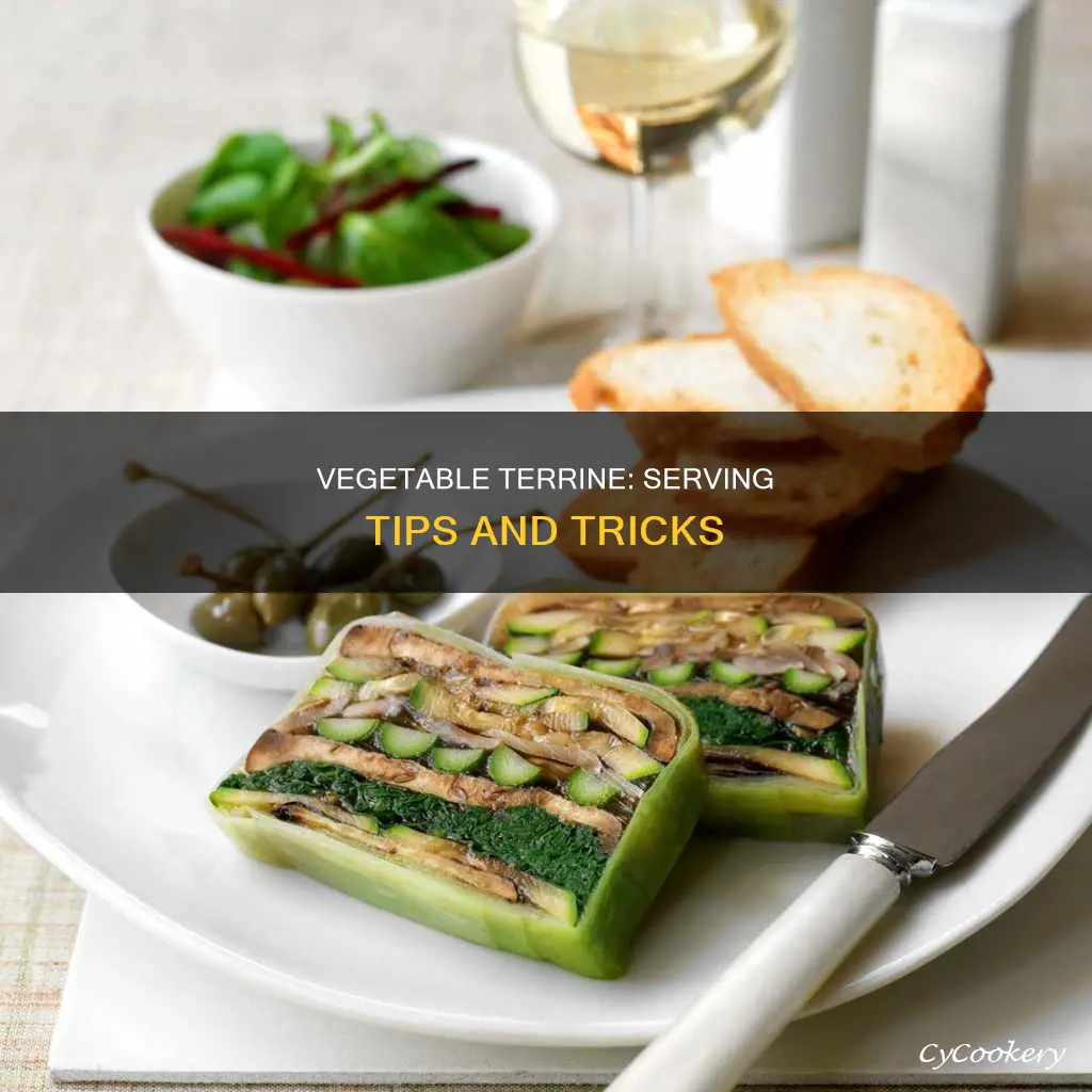 how to serve vegetable terrine