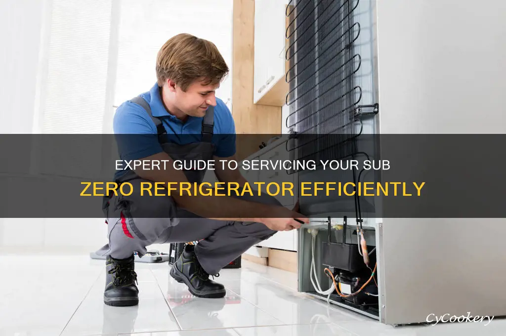 how to service a sub zero refrigerator