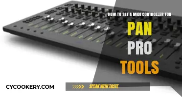 Setting Up MIDI Controller for Pan in Pro Tools