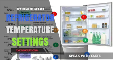 Optimal Chill: Mastering Freezer and Refrigerator Temperature Settings