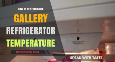 Mastering Your Frigidaire Gallery Fridge: Optimal Temperature Setting Guide