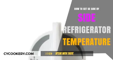 Mastering Your GE Side-by-Side Fridge: A Guide to Perfect Temps