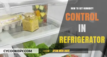 Mastering Humidity Control: A Guide to Optimal Refrigerator Settings
