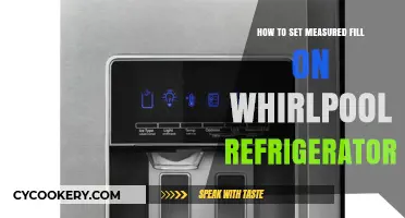 Mastering Measured Fill on Your Whirlpool Fridge: A Simple Guide