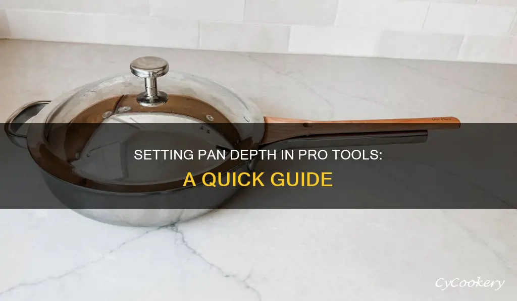 how to set pan depth pro tools