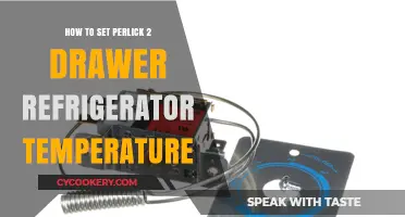 Mastering Temperature Control: A Guide to Your Perlick 2-Drawer Refrigerator