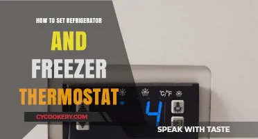 Mastering Your Refrigerator and Freezer Thermostat Settings for Optimal Efficiency