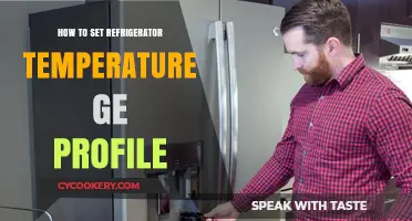 Optimal Cooling: Setting Your GE Profile Refrigerator Temperature Correctly
