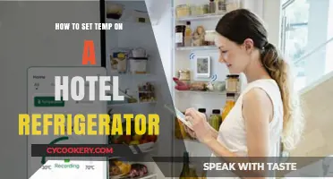 Chill Out: Mastering the Mini-Fridge Temperature in Your Hotel Room