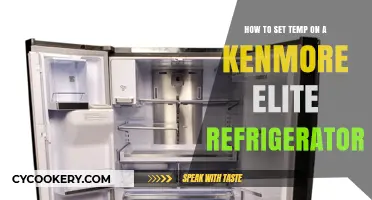 Mastering Your Kenmore Elite: A Guide to Perfect Refrigerator Temperature Settings
