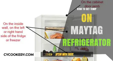 Mastering Your Maytag: A Guide to Setting Refrigerator Temperature