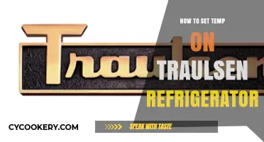 Mastering Temperature Control: A Guide to Setting Your Traulsen Refrigerator