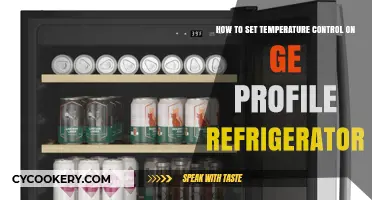 Mastering Temperature Control on Your GE Profile Refrigerator