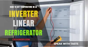 Mastering Temperature Control in Your LG Inverter Linear Fridge