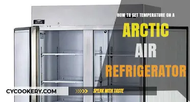 Mastering the Chill: A Guide to Setting Your Arctic Air Refrigerator Temperature