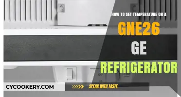 Mastering Your GE Refrigerator: A Guide to Perfect Temperature Settings