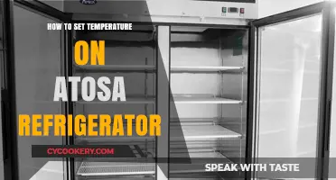 Mastering Your Atosa Refrigerator: A Step-by-Step Temperature Setting Guide