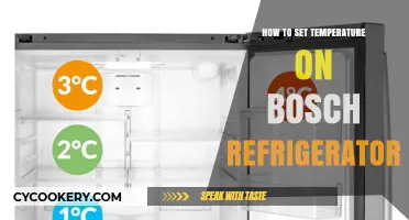 Easy Guide to Adjusting Your Bosch Fridge Temperature Settings