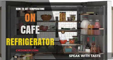 Mastering Your Cafe Refrigerator: A Guide to Setting the Ideal Temperature