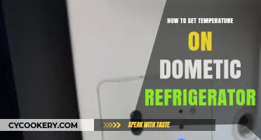 Mastering Your Dometic Fridge: A Guide to Setting Temperature