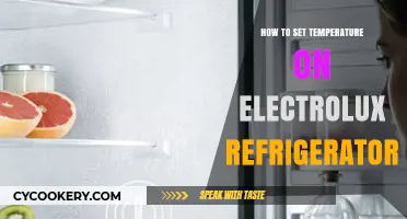 Mastering Your Electrolux Fridge: Easy Steps to Set Temperature