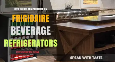 Mastering Your Frigidaire Beverage Fridge: Easy Temperature Setting Guide
